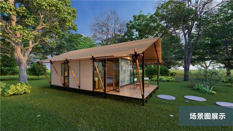 与星河共眠，枕风而眠——梁平高端多边形帐篷酒店的自然礼赞