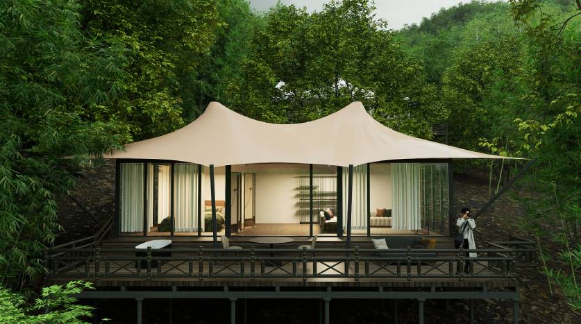 梁平异形帐篷生产：突破传统边界，赋能创意户外场景